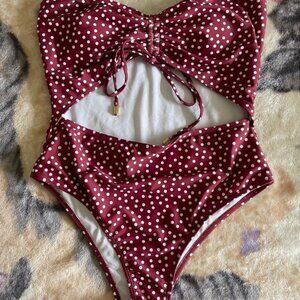 Women Polka Dot Swimwear